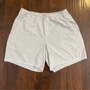 lululemon Pace Breaker Lined Short - 7 inch - White